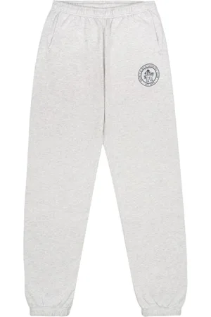 Sporty & Rich Pantalones de chándal con motivo de león