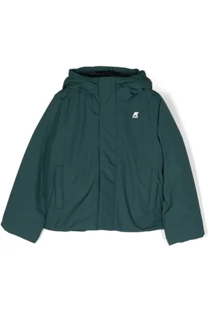 K-Way Chaqueta con capucha y aplique del logo
