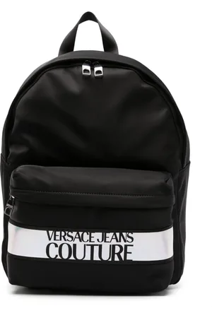 VERSACE Mochila con logo estampado
