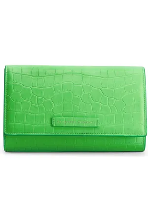 Giuseppe Zanotti Bolso de mano con relieve de piel de cocodrilo