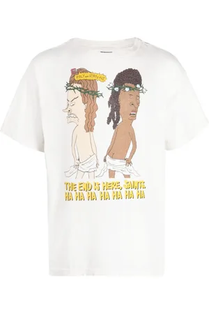 SAINT MXXXXXX Camiseta con estampado gráfico