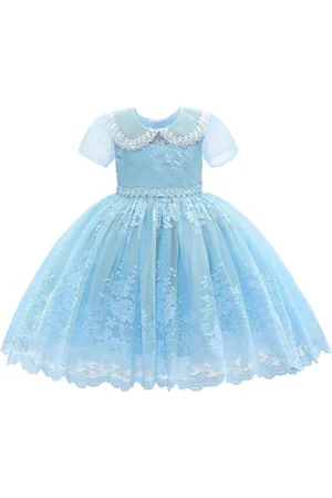 Tulleen Vestido Dolly con encaje bordado