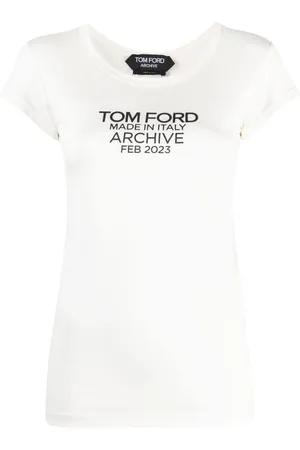 Tom Ford Camiseta con logo estampado