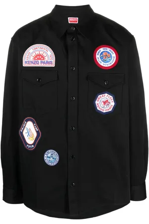 Kenzo Camisa con aplique del logo