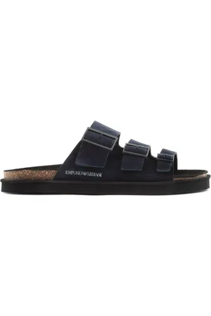 Emporio Armani Sandalias con logo estampado