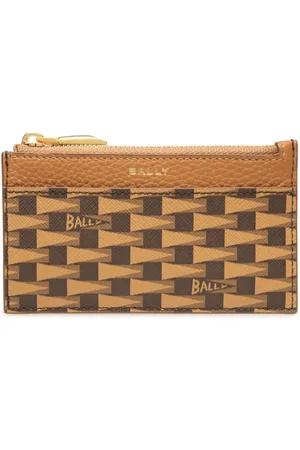 Bally Tarjetero Pennant con monograma