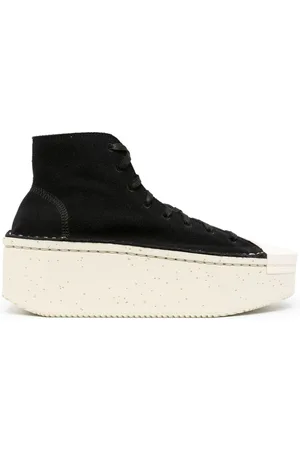 Y-3 Zapatillas con cordones y plataforma