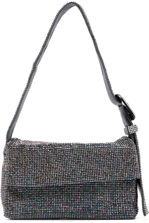 BENEDETTA BRUZZICHES Bolso de hombro Vitty La Mignon con strass