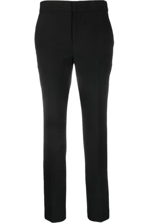 Twin-Set Pantalones ajustados con placa del logo