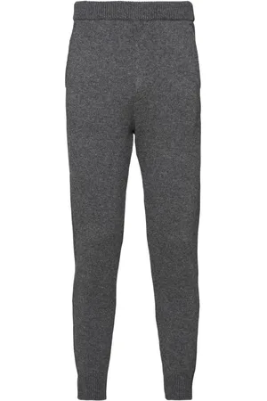 Prada Pantalones con logo bordado