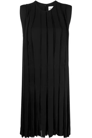 Khaite Vestido corto The Blaz de seda pisada