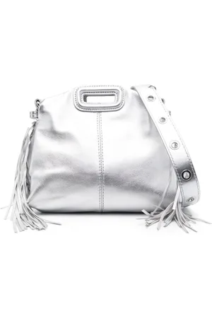 Maje Bolso Miss M mini con efecto metalizado