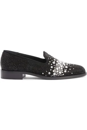 Giuseppe Zanotti Mocasines con apliques de cristal