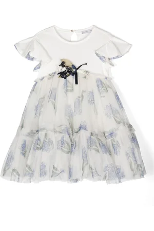 MONNALISA Vestido con motivo floral