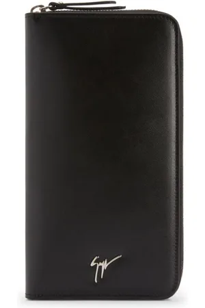 Giuseppe Zanotti Cartera con placa del logo