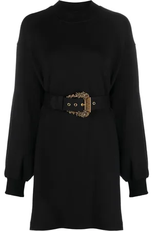 VERSACE Vestido corto de manga larga
