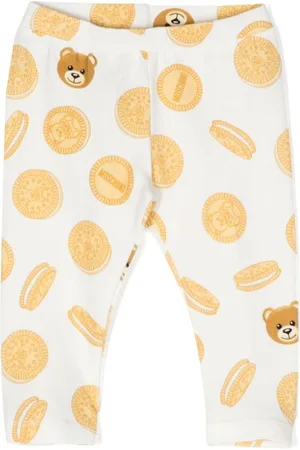 Moschino Pantalones de chándal con estampado Teddy Bear