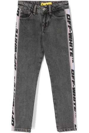 OFF-WHITE Vaqueros rectos con logo