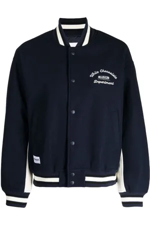 Chocoolate Chaqueta varsity con logo bordado