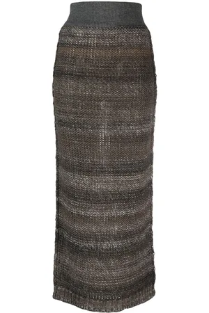 Destree Falda midi Lynette de punto