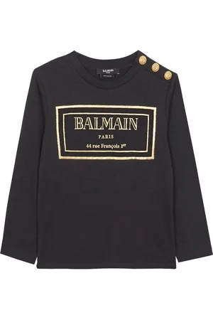 Balmain Camiseta con logo estampado