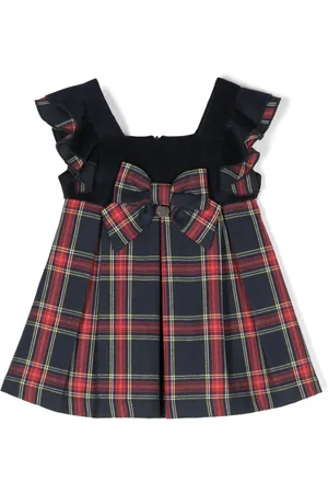 Lapin House Vestido con detalle de lazo