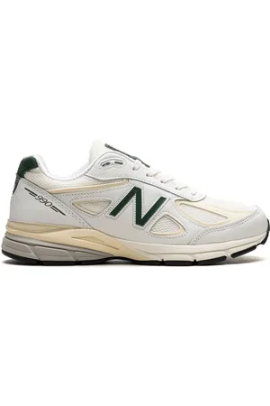 New Balance Zapatillas 990V4 Made In USA White Green de x Teddy Santis