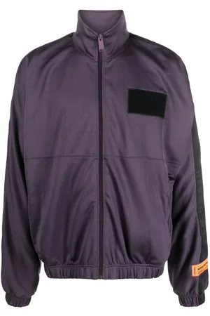Heron Preston Chaqueta de chándal con parche del logo