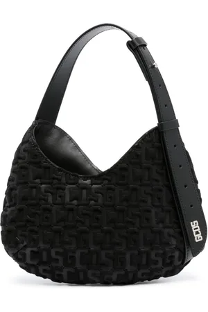 GCDS Bolso de hombro Comma pequeño con monograma