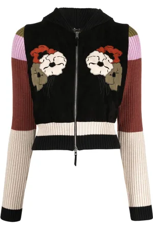 Etro Cárdigan con capucha y cremallera