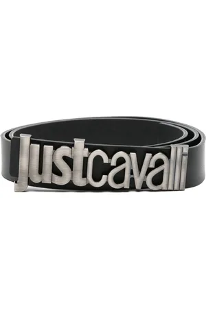 Roberto Cavalli Cinturón con letras del logo