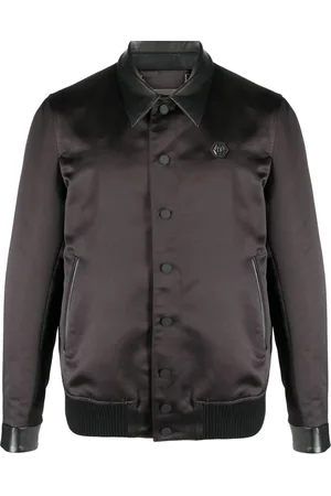 Philipp Plein Chaqueta bomber con estampado gráfico