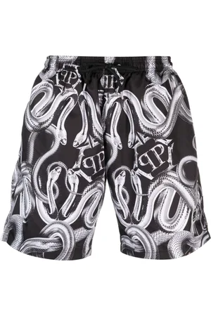 Philipp Plein Bañador con logo estampado