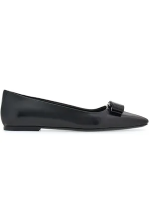 Salvatore Ferragamo Bailarinas Vara Bow