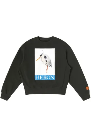 Heron Preston Camiseta con pájaros estampados
