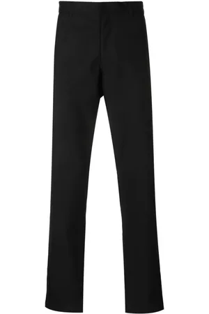 Comme des Garçons Pantalones tapered de talle medio