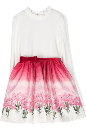 MONNALISA Vestido con motivo floral