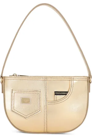 Dolce & Gabbana Bolso de hombro con placa del logo