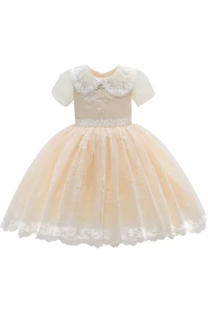 Tulleen Vestido Dolly con encaje bordado