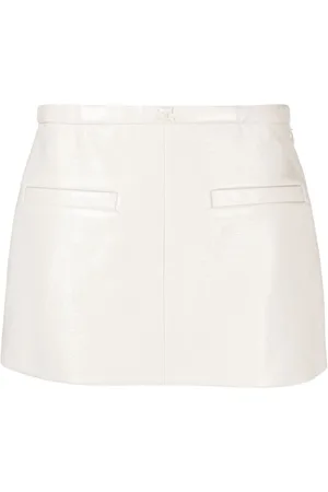 Courrèges Minifalda brillante