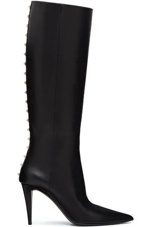 VALENTINO GARAVANI Botas altas Rockstud con tacón de 90 mm