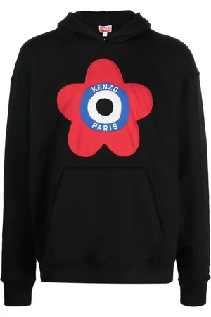 Kenzo Sudadera Target con capucha y logo bordado