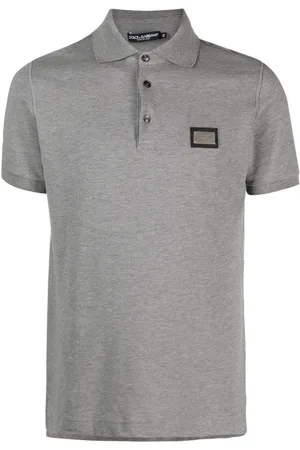 Dolce & Gabbana Polo con placa del logo