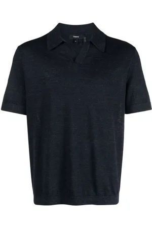 THEORY Polo Brenan de manga corta