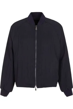 Giorgio Armani Chaqueta bomber con cremallera