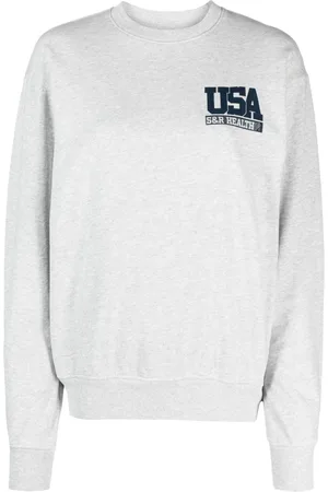 Sporty & Rich Sudadera con logo estampado