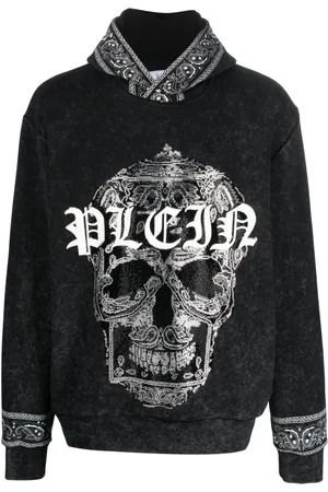 Philipp Plein Sudadera con capucha y logo