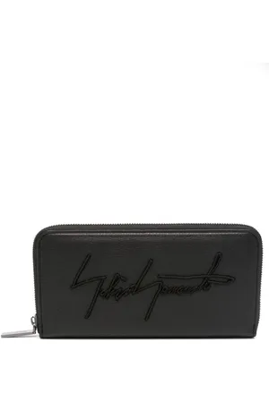 YOHJI YAMAMOTO Cartera con logo en relieve