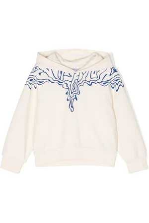 MARCELO BURLON Sudadera Fluid Wings con capucha
