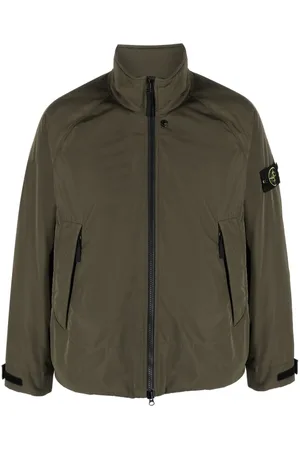 Stone Island Cortavientos con motivo Compass